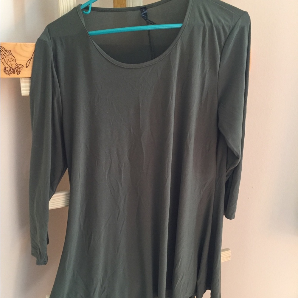 Olive Green tunic - brand new!